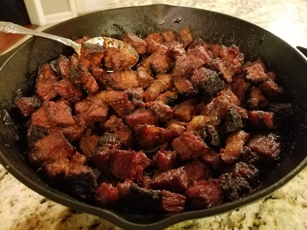 Finished burnt ends, first attempt