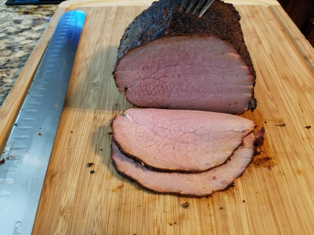 Sous Vide Smoked Eye Round