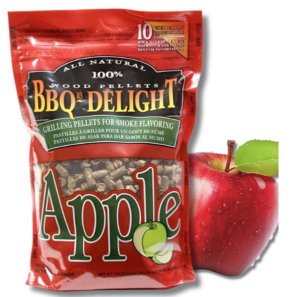 Apple wood pellets, used for cold-smoking cheese
